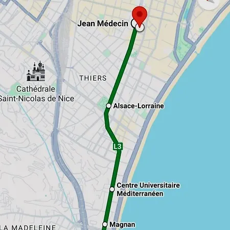 公寓 L'escale Azurienne