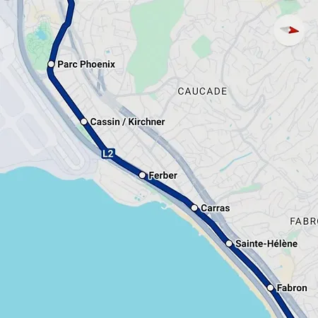 Lägenhet L'escale Azurienne Nice